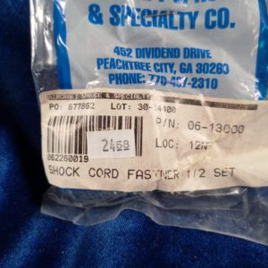 SHOCK CORD FASTNER