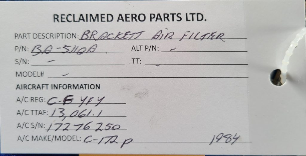 BRACKET AIR FILTER