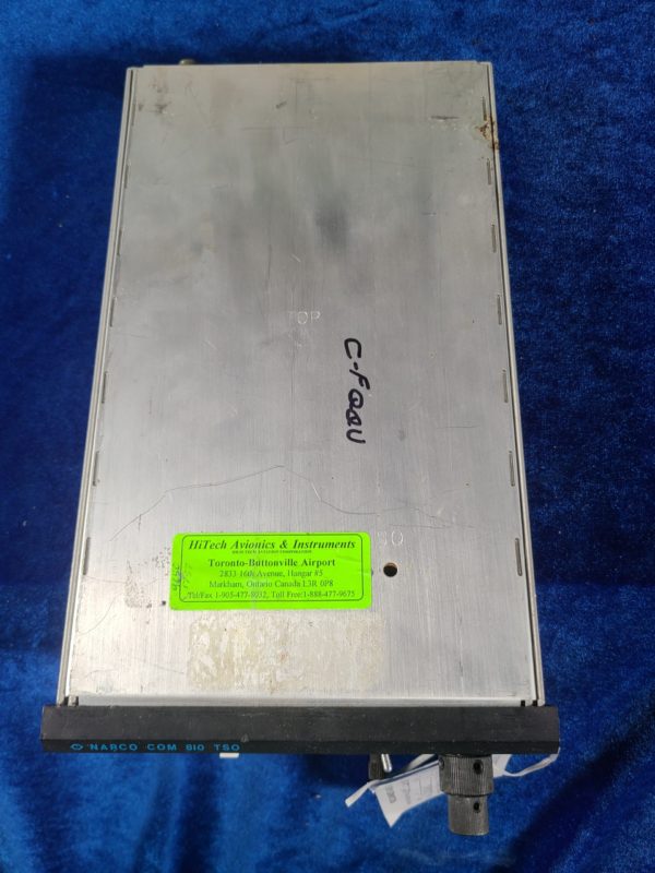 VHF COM TRANSCEIVER NARCO COM 810 TSO - Image 5