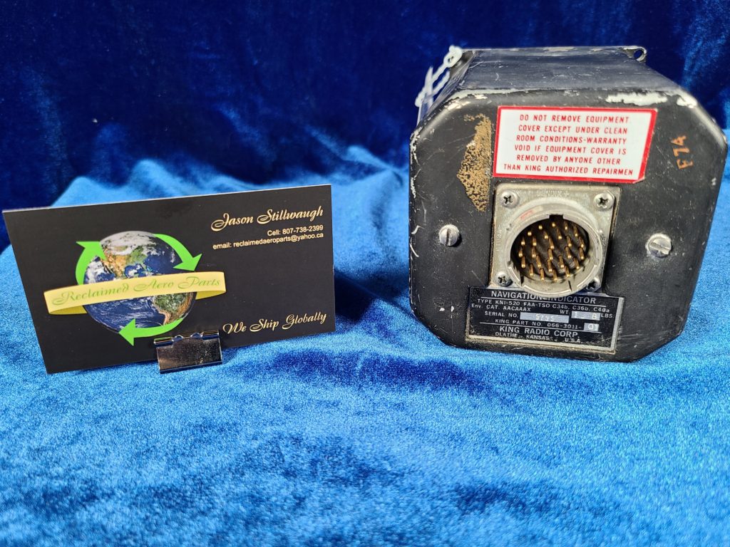 KING NAVIGATION INDICATOR, KING  KNI-520 (CORE) SERVICEABILITY UNKNOWN)