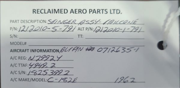 STINGER ASSY - TAILCONE - Image 8