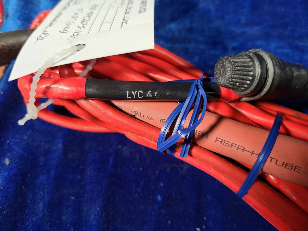 TANIS LEADS  4 CYL LYC TANIS LEADS  4 CYL LYC