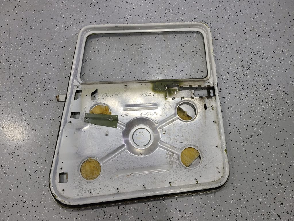 DOOR STRUCTURE ASSY R/H CORE WITH NO CORROSION