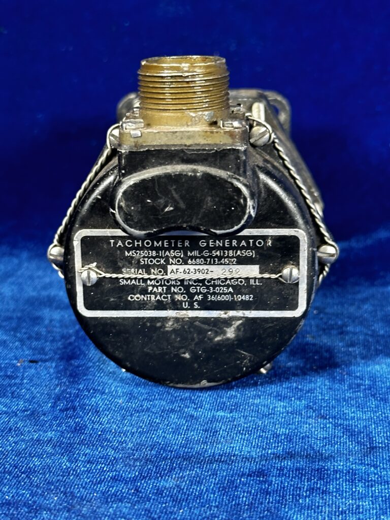 TACH GENERATOR (CORE) SMALL MOTORS INC.