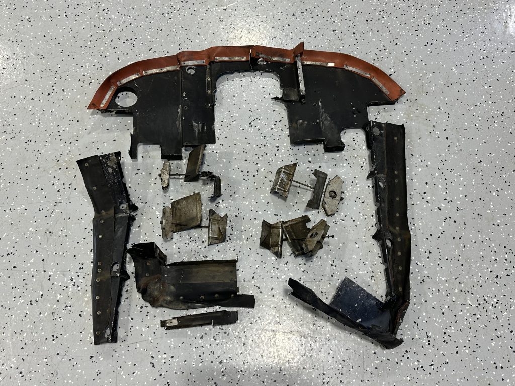 BAFFLE SET - ENGINE (CONTINENTAL 0-470R) COMPLETE