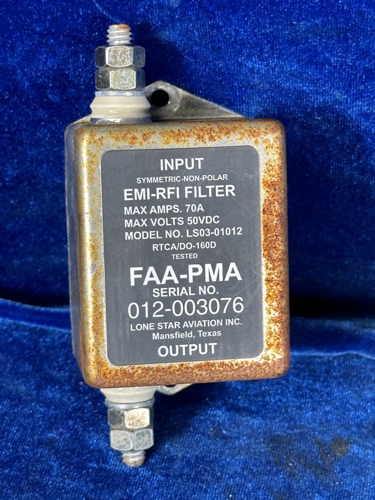 EMI-RFI FILTER (LONE STAR AVIATION)