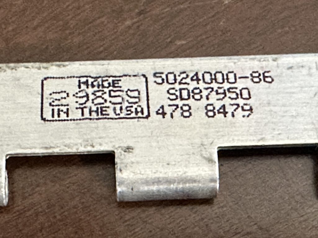 HINGE HALF 34in