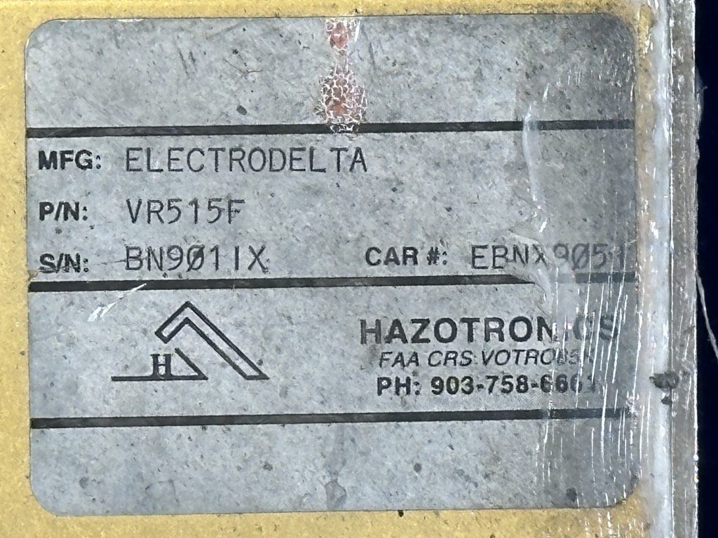 VOLTAGE REGULATOR 28v WITH REPAIR TAG (ELECTRODELTA) VOLTAGE REGULATOR 28v WITH REPAIR TAG (ELECTRODELTA)