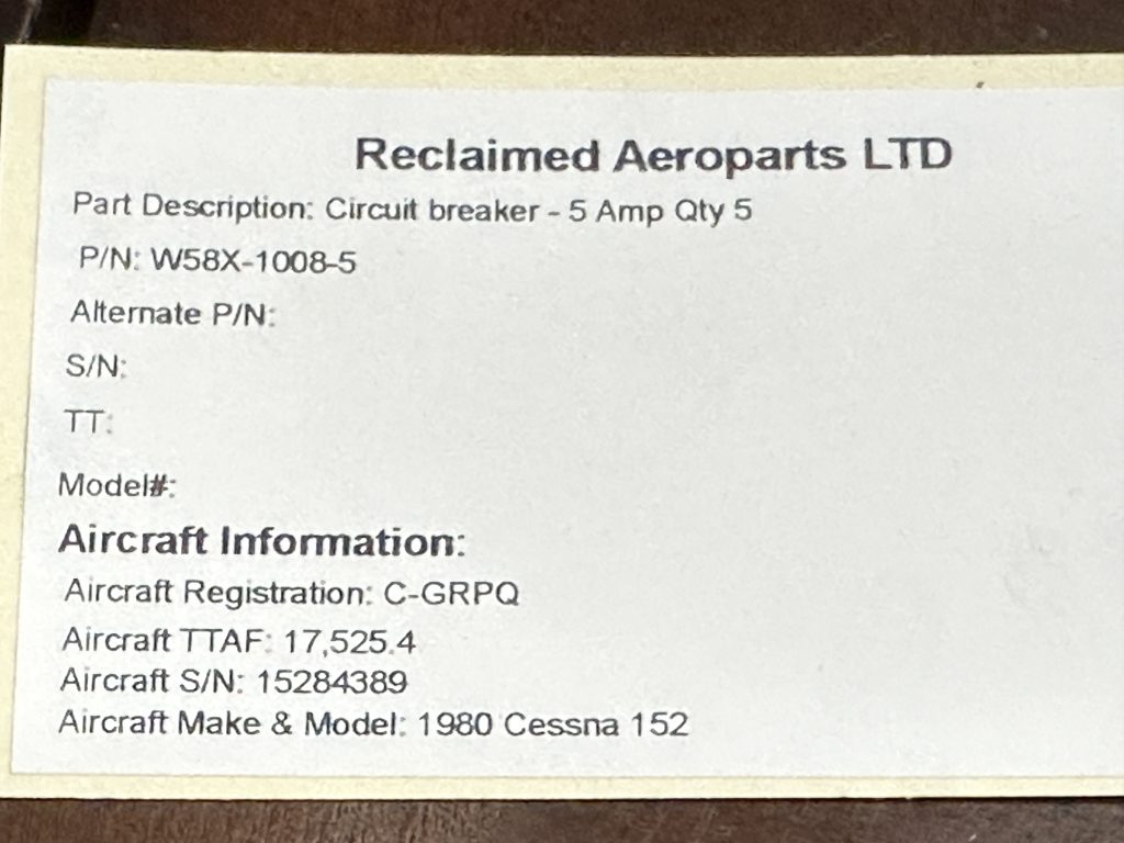 CIRCUIT BREAKER - 5 amp (QTY 5) CIRCUIT BREAKER - 5 amp (QTY 5)