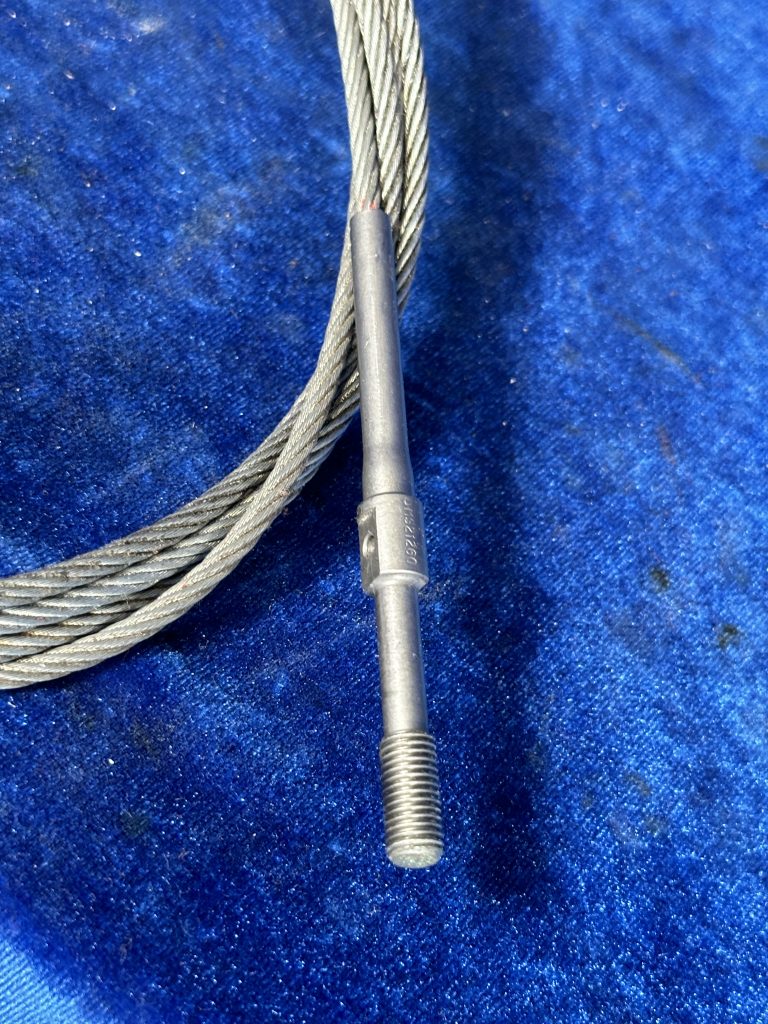CABLE ASSY - AILERON DIRECT LH IN FUSE (GALVANIZED)