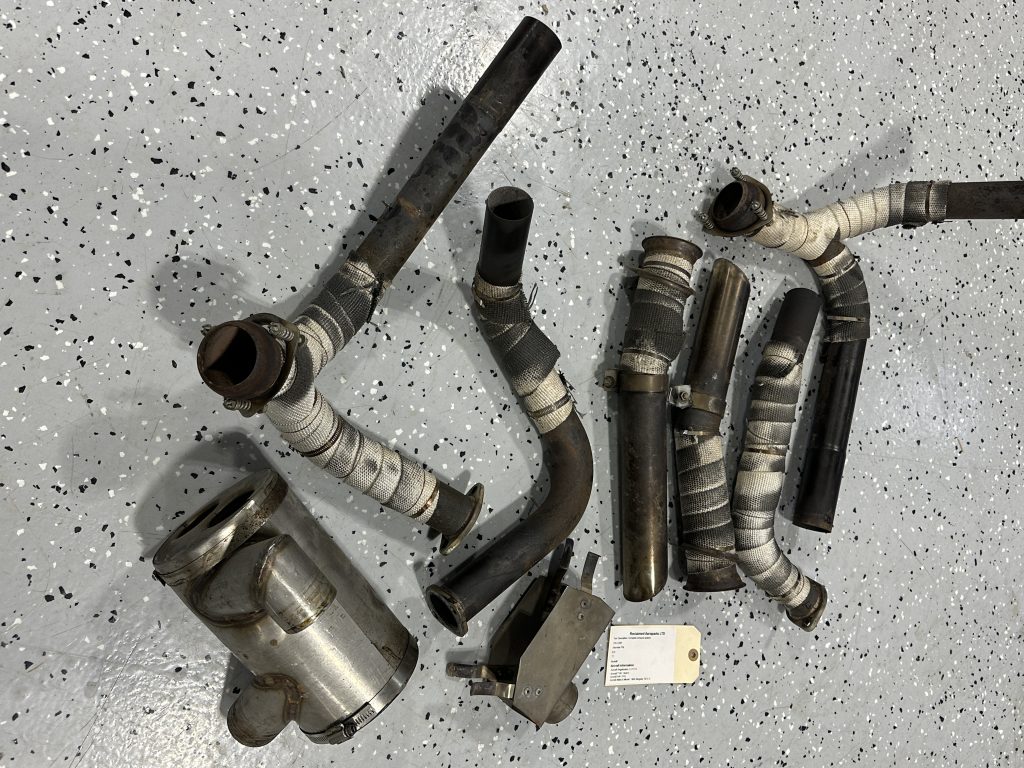 COMPLETE EXHAUST SYSTEM