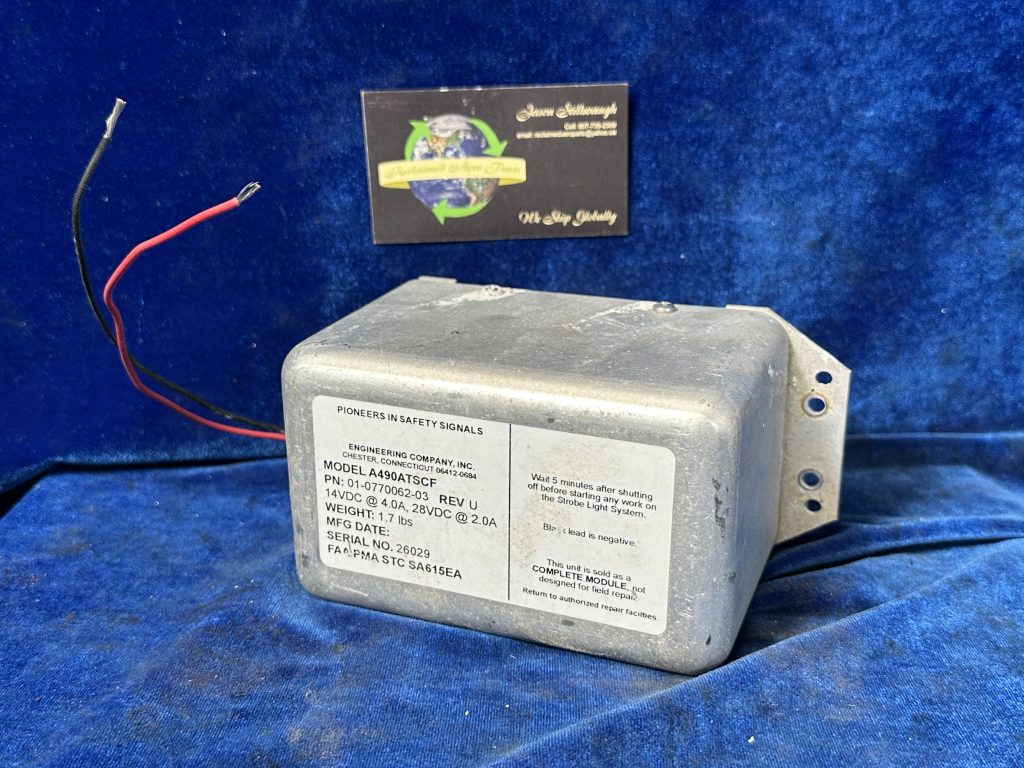 STROBE POWER SUPPLY (WHELEN) 14-28volt - TESTED FUNCTIONAL