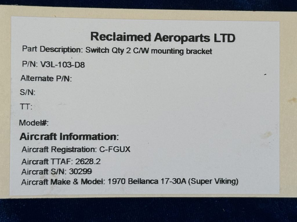 SWITCH (QTY 2) WITH MOUNTING BRACKET