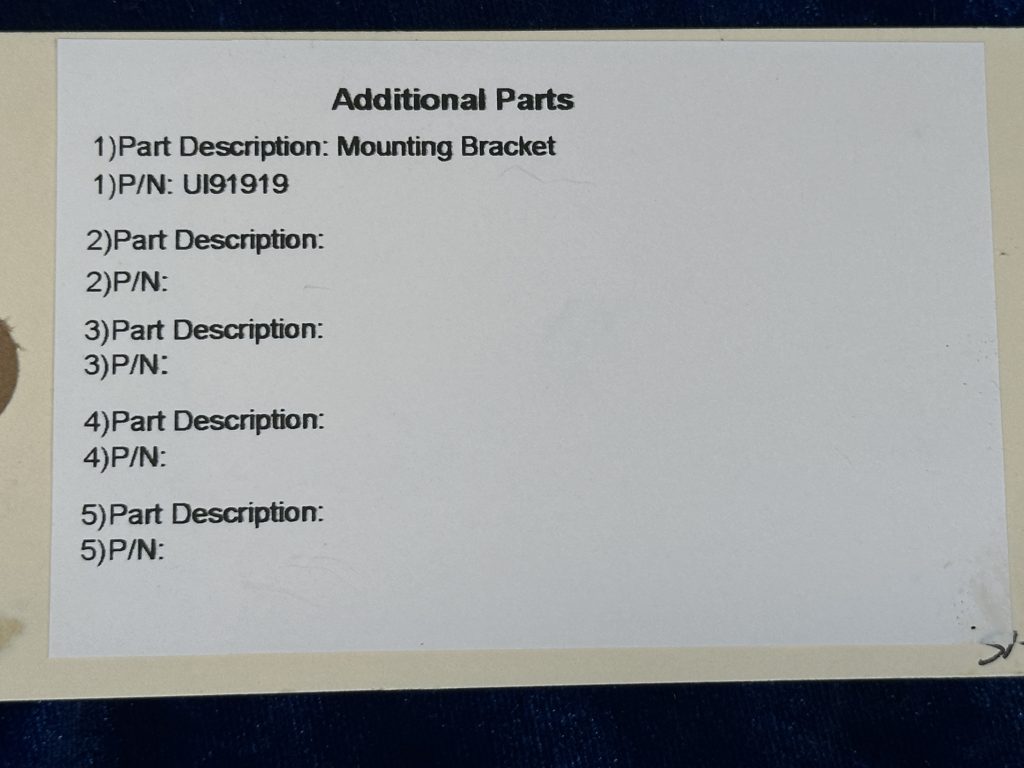 SWITCH (QTY 2) WITH MOUNTING BRACKET