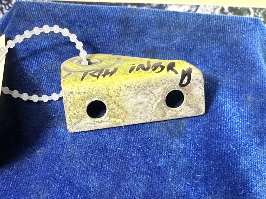 FITTING - SEAT BELT OUTBRD LH OR INBRD RH FITTING - SEAT BELT OUTBRD LH OR INBRD RH