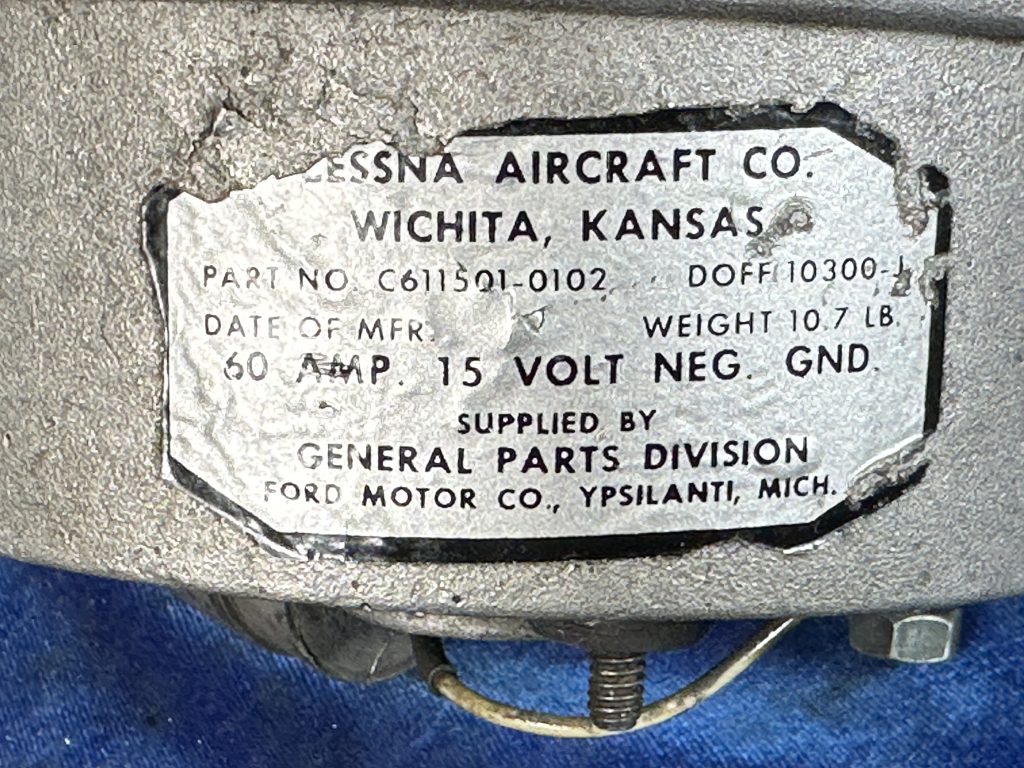 ALTERNATOR 12volt 60amp  FUNCTIONAL