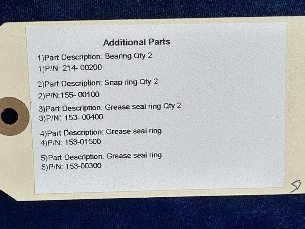 WHEEL ASSY 6.00-6 (CLEVELAND) WHEEL ASSY 6.00-6 (CLEVELAND)