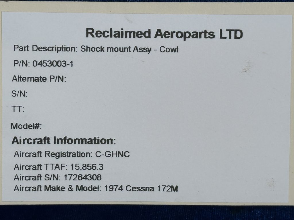 SHOCK MOUNT ASSY - COWL