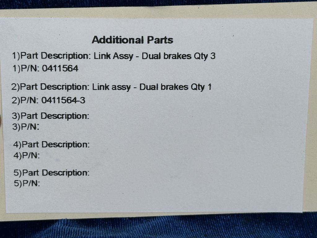 WELD ASSY - LH & RH RUDDER CONTROL WITH LINK ASSY WELD ASSY - LH & RH RUDDER CONTROL WITH LINK ASSY