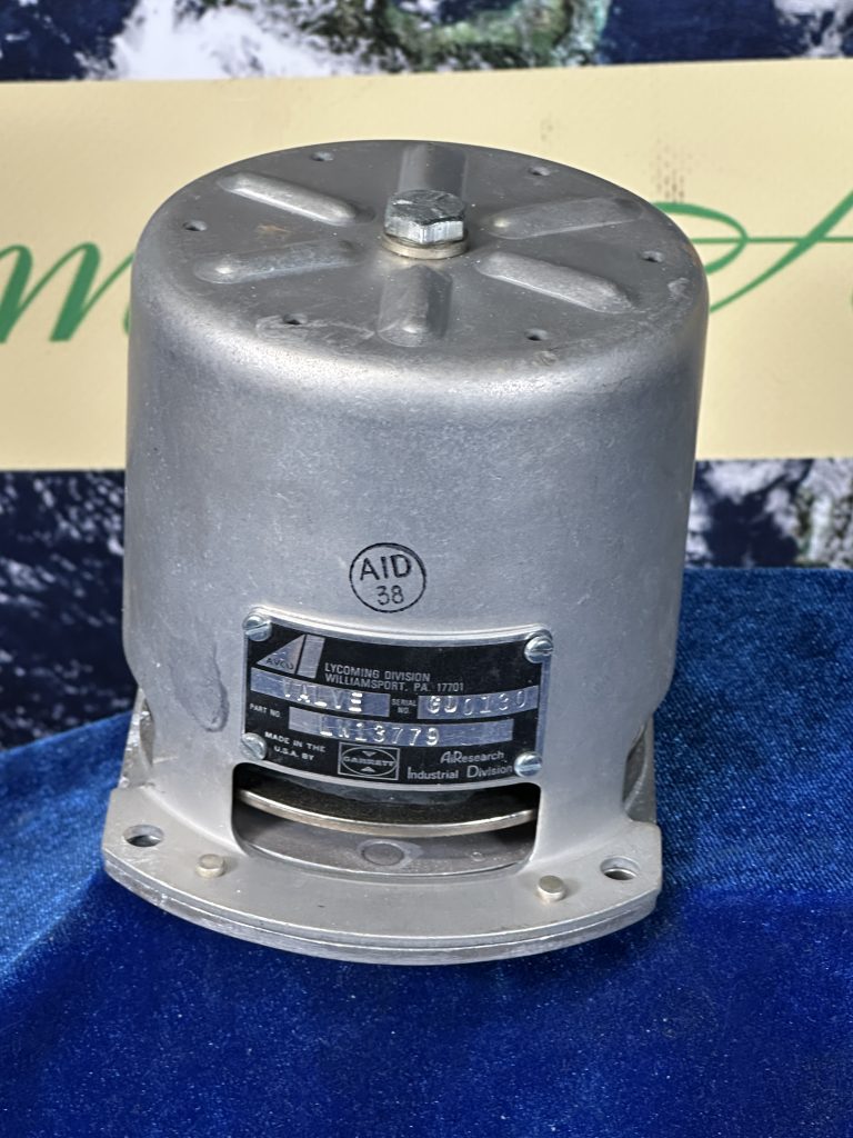 VALVE - POP OFF - TURBO (LYCOMING)