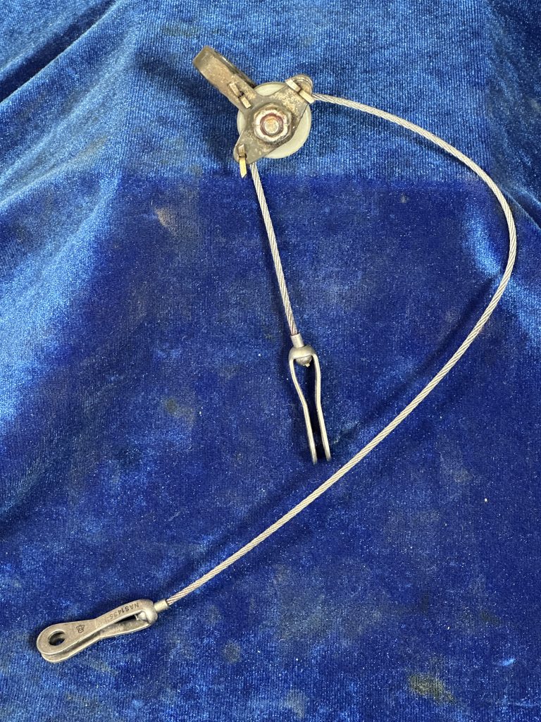 CABLE ASSY WITH PULLEY & BRACKET - PARKING BRAKE