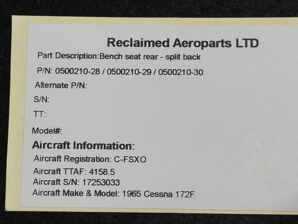 BENCH SEAT REAR - SPLIT BACK BENCH SEAT REAR - SPLIT BACK