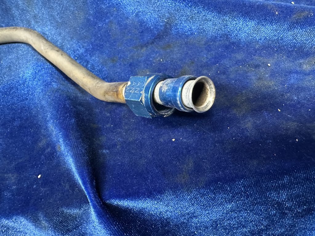 LINE ASSY - FUEL RH FWD DOOR POST UNDER FLOOR