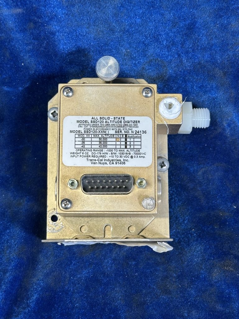 ALTITUDE ENCODER 10-30 volts(TRANS CAL INDUSTRIES)
