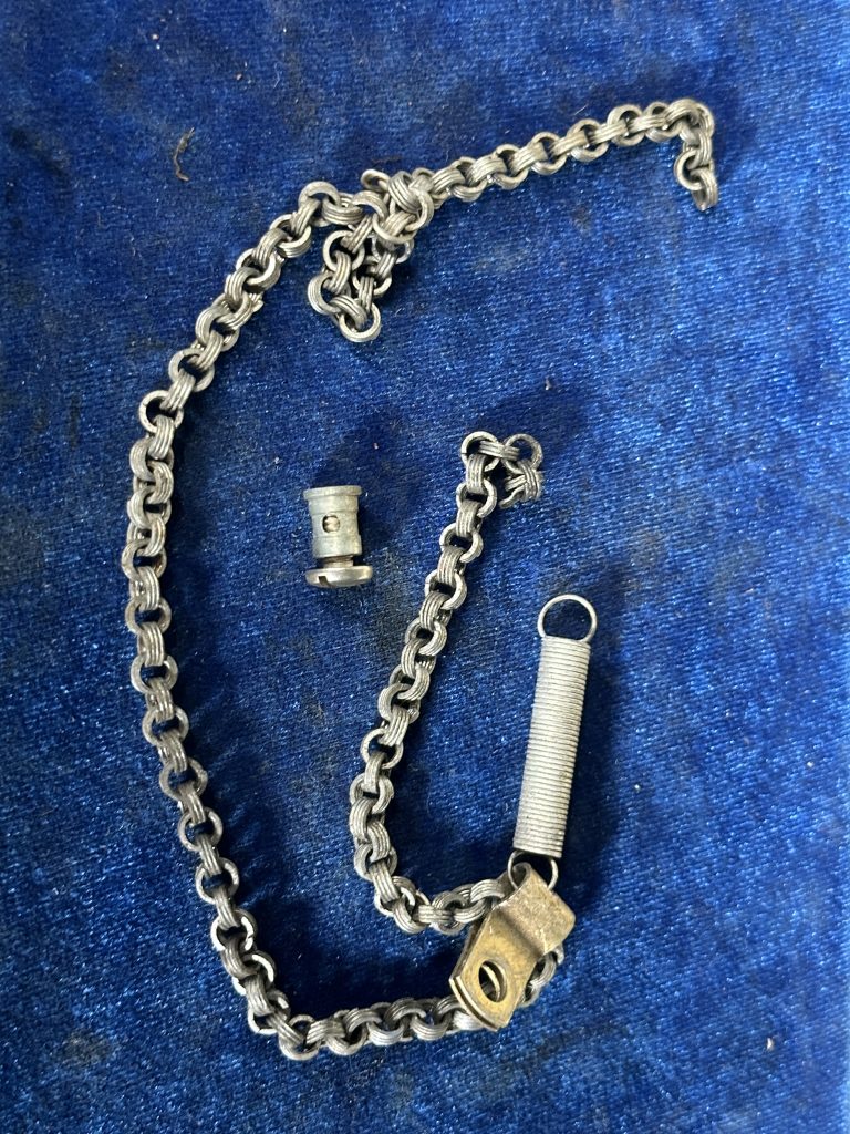 WIRE STOP + CHAIN (PARKING BREAK)