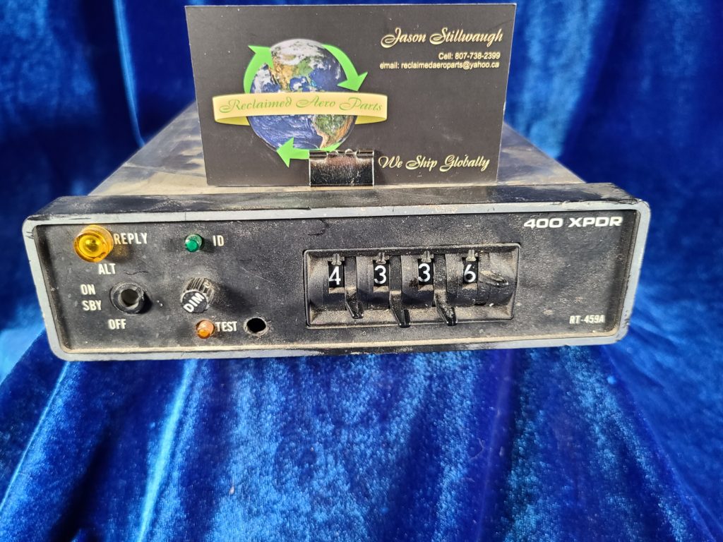 TRANSPONDER RT 459A (POWER KNOB BROKEN)