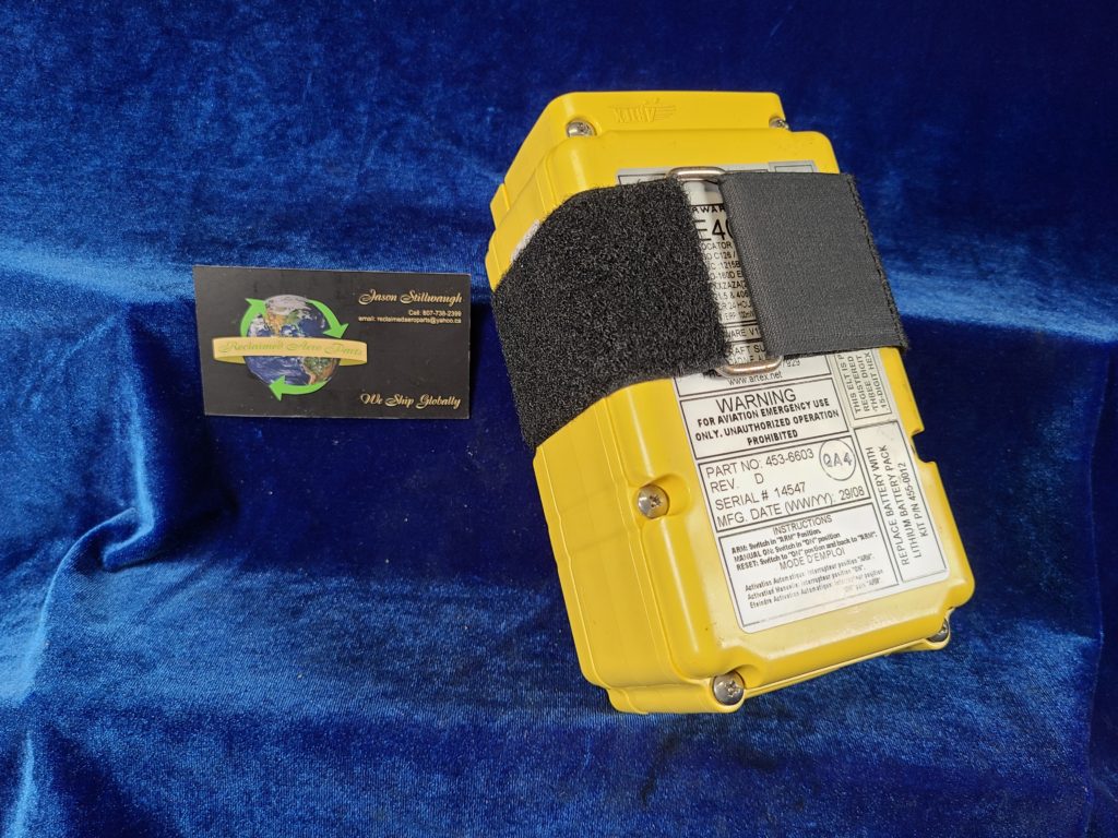 ARTEX 406 ELT C/W TRAY (BATTERY DUE JUNE 2028)