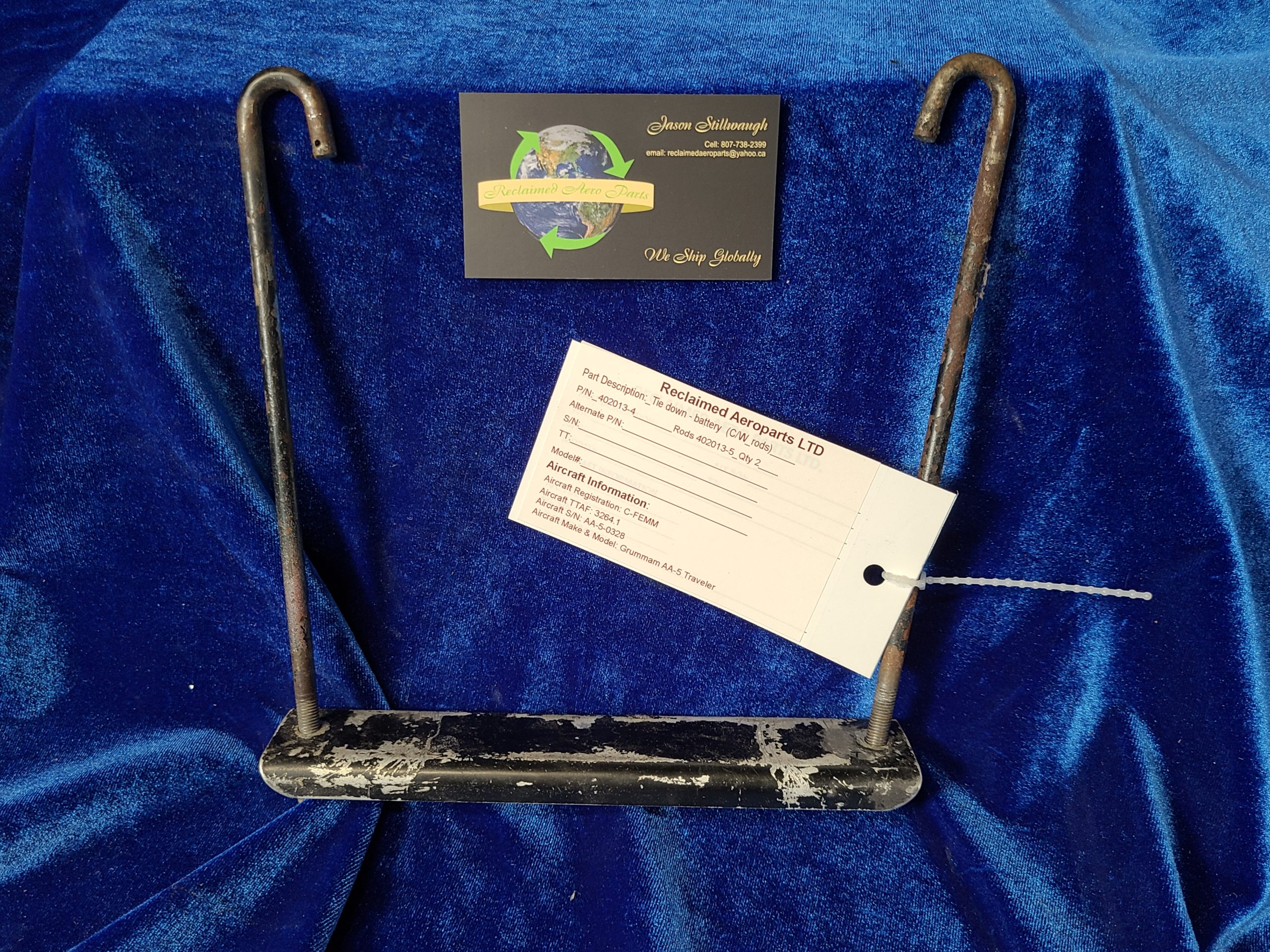 TIE DOWN - BATTERY CW RODS