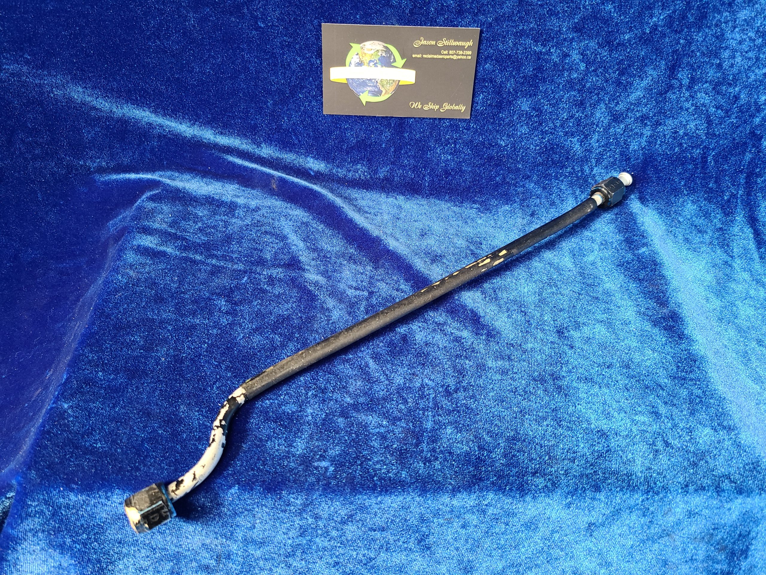 BRAKE LINE BETWEEN RUDDER TUBES