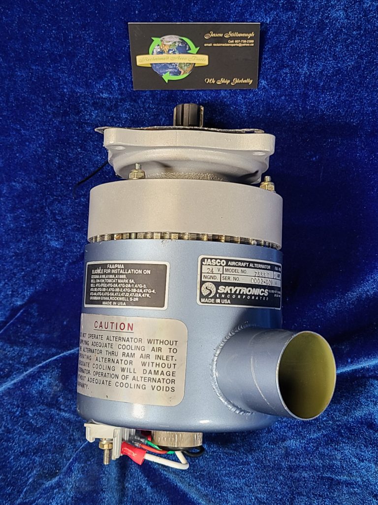 ALTERNATOR - 24V 50AMP JASCO (OVERHAULED) TT-0 HRS