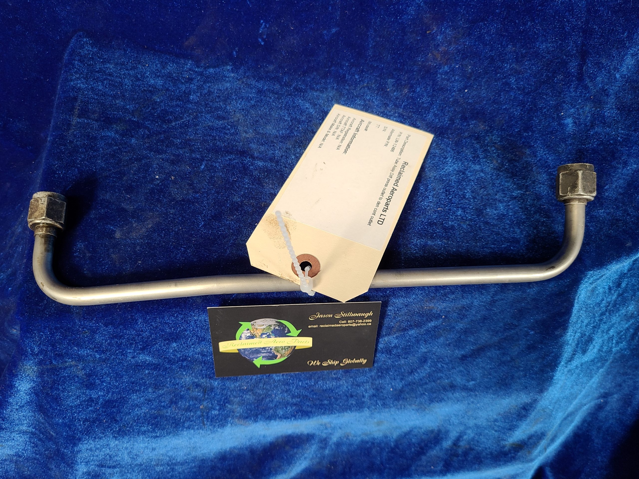 TUBE ASSY - DIFF PRESS OUTLET TO DEN CONT OUTLET