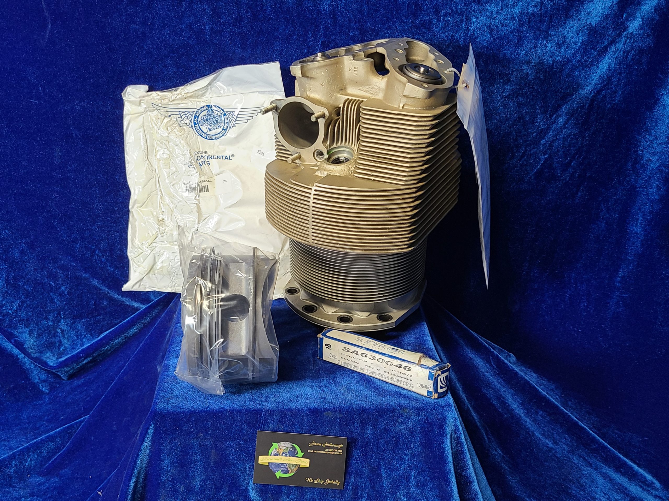 CYLINDER ASSY CW PISTON & WRIST PIN (NEW) FOR TCM GTSIO520D