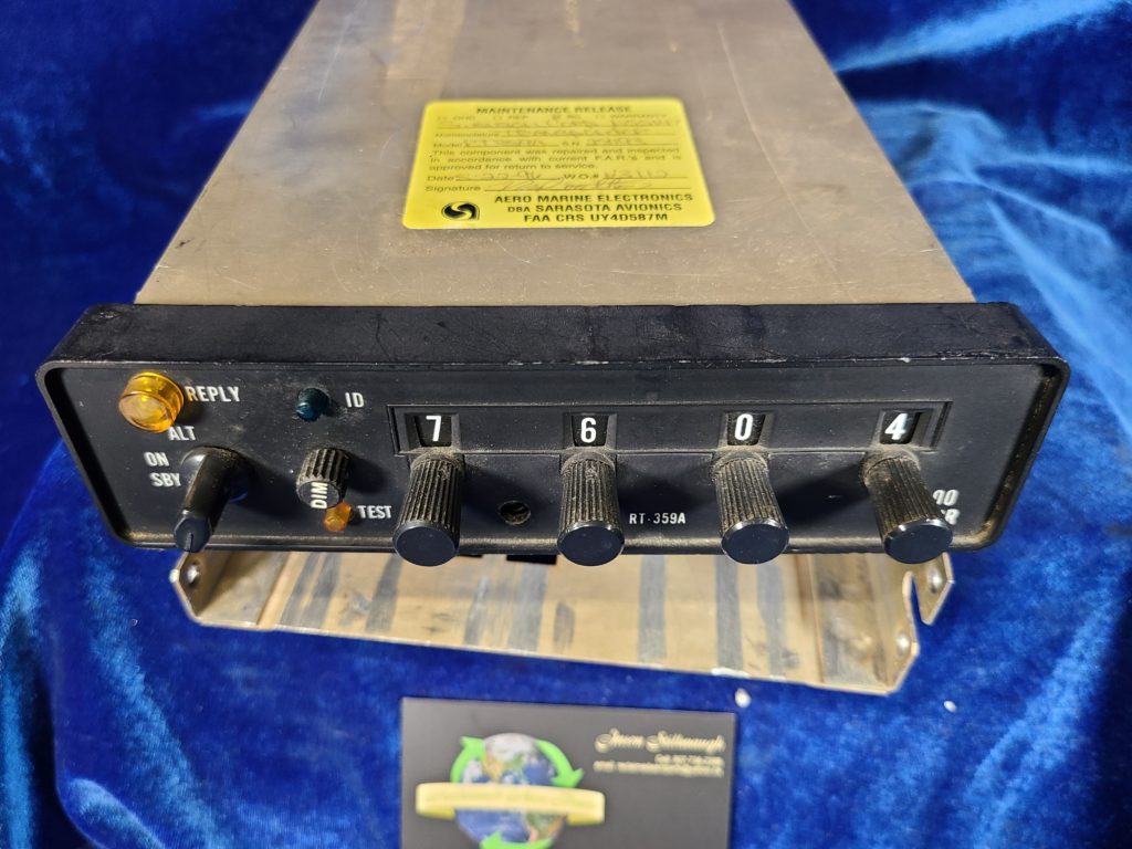 TRANSPONDER WITH RACK 24 volt