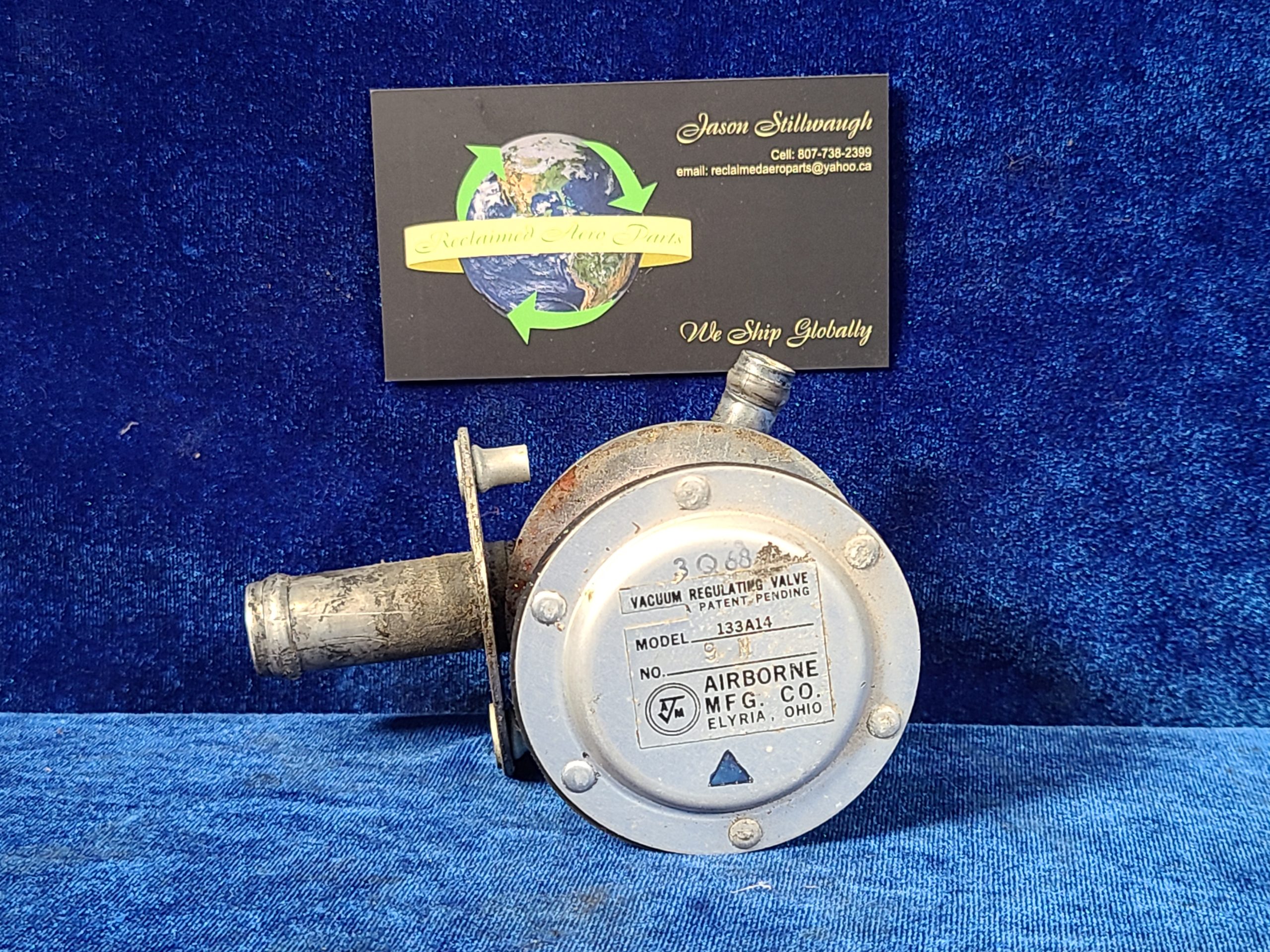 VACUUM REGULATING VALVE ASSY (AIRBORNE)