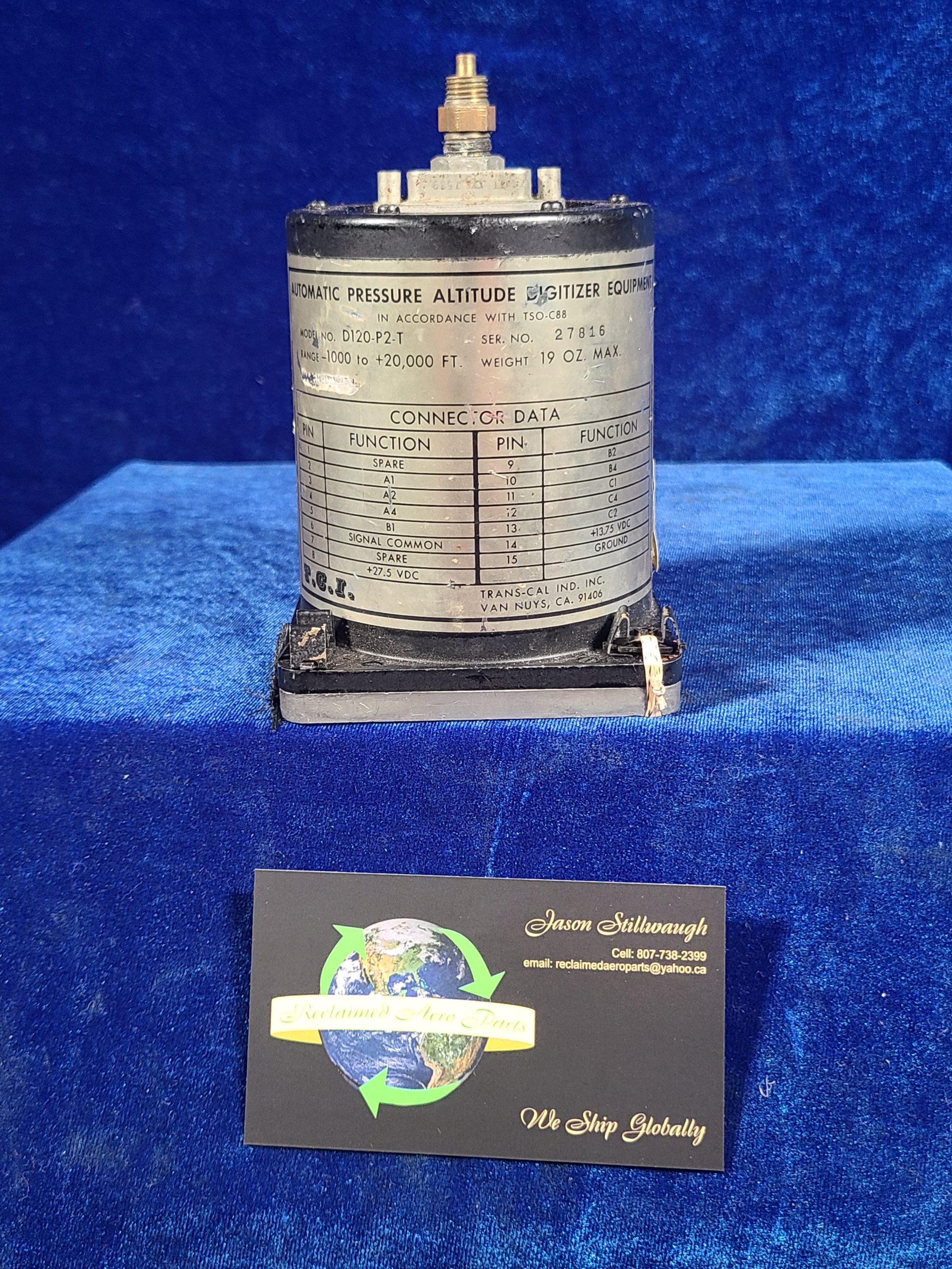 BLIND ENCODER - TRANS-CAL 28 volt