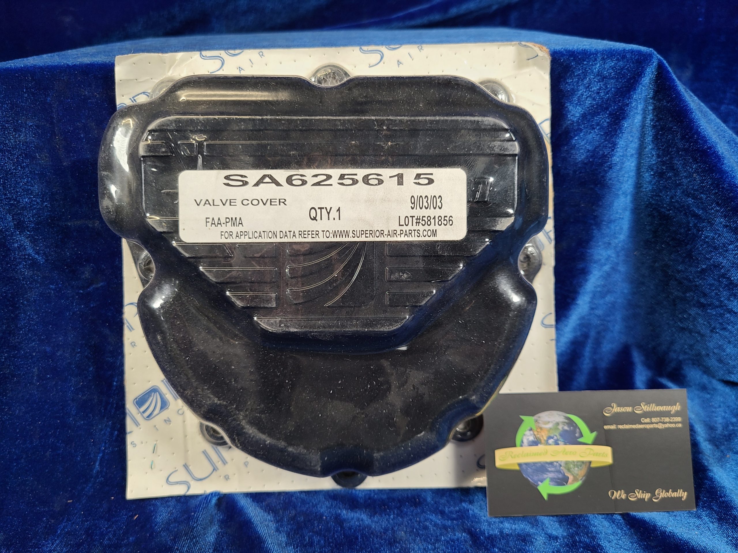 VALVE COVER (SUPERIOR AIR PARTS) NEW