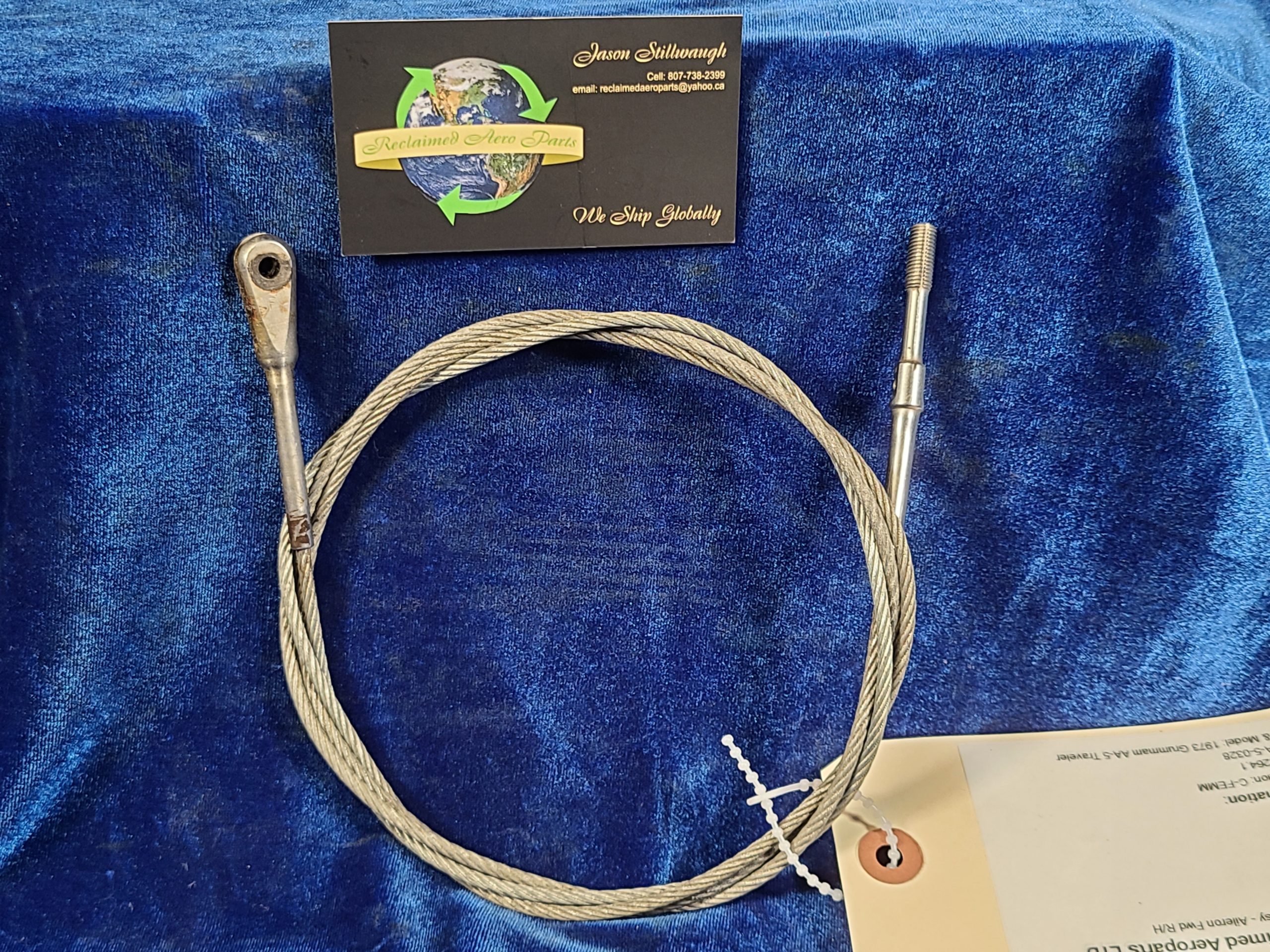 CABLE ASSY - AILERONG FWD R/H
