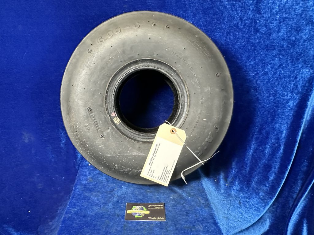 TIRE 6.00-6 , 6 PLY TYPE III TUBE TYPE (AIR HAWK)