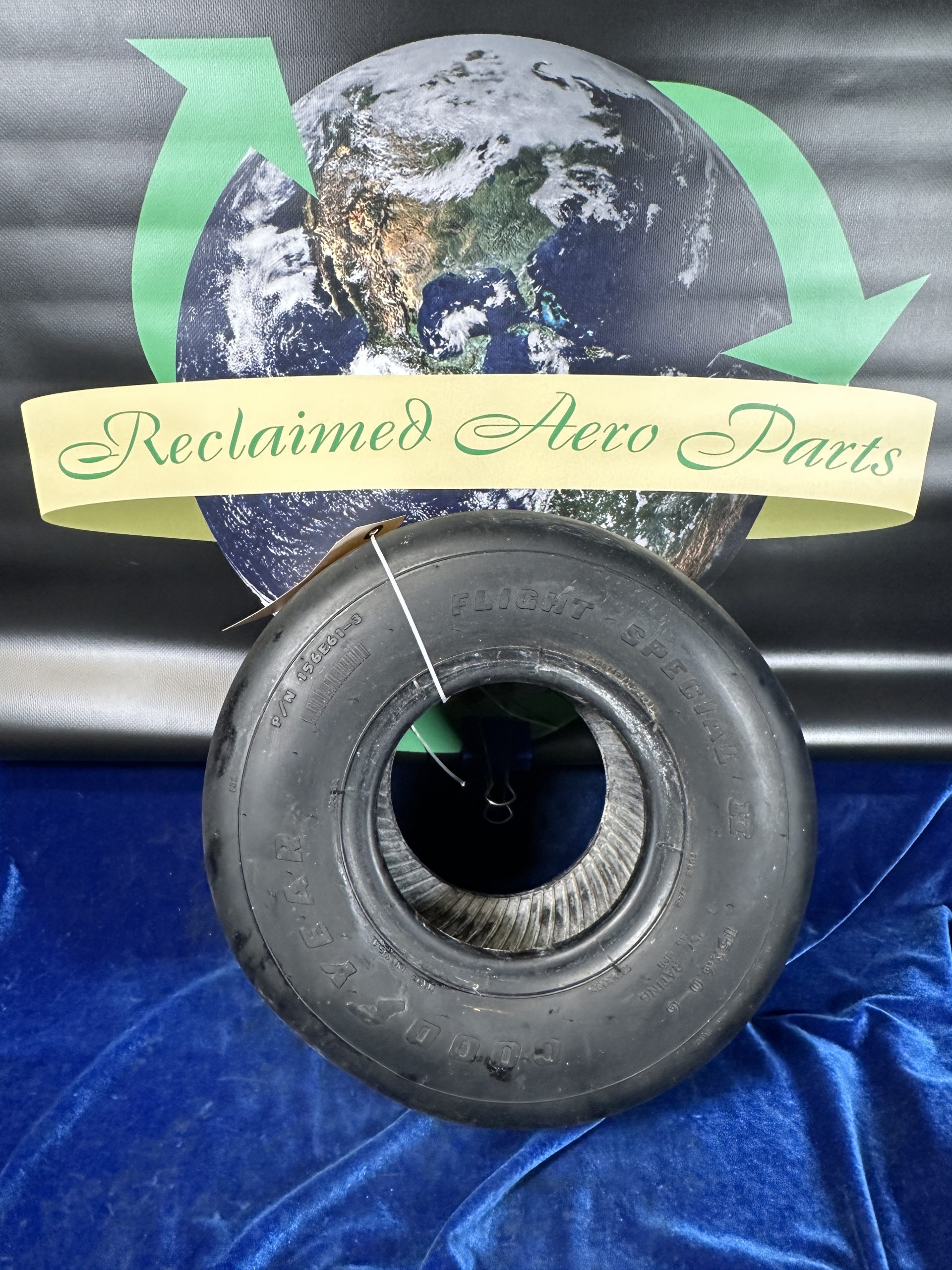 TIRE (GOODYEAR) 15X6-6 6 PLY 3/4 TREAD REMAINING