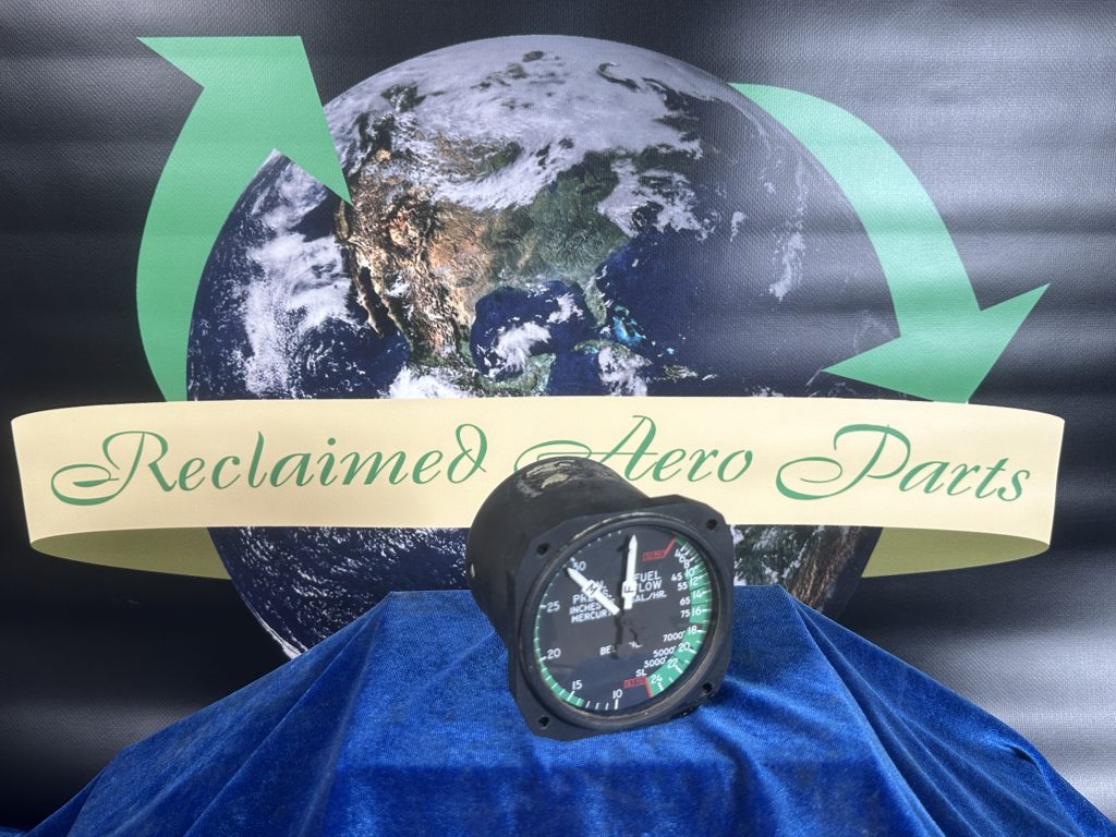 DUAL MANIFOLD PRESSURE & FUEL FLOW GAUGE (STANDARD PRECISION)