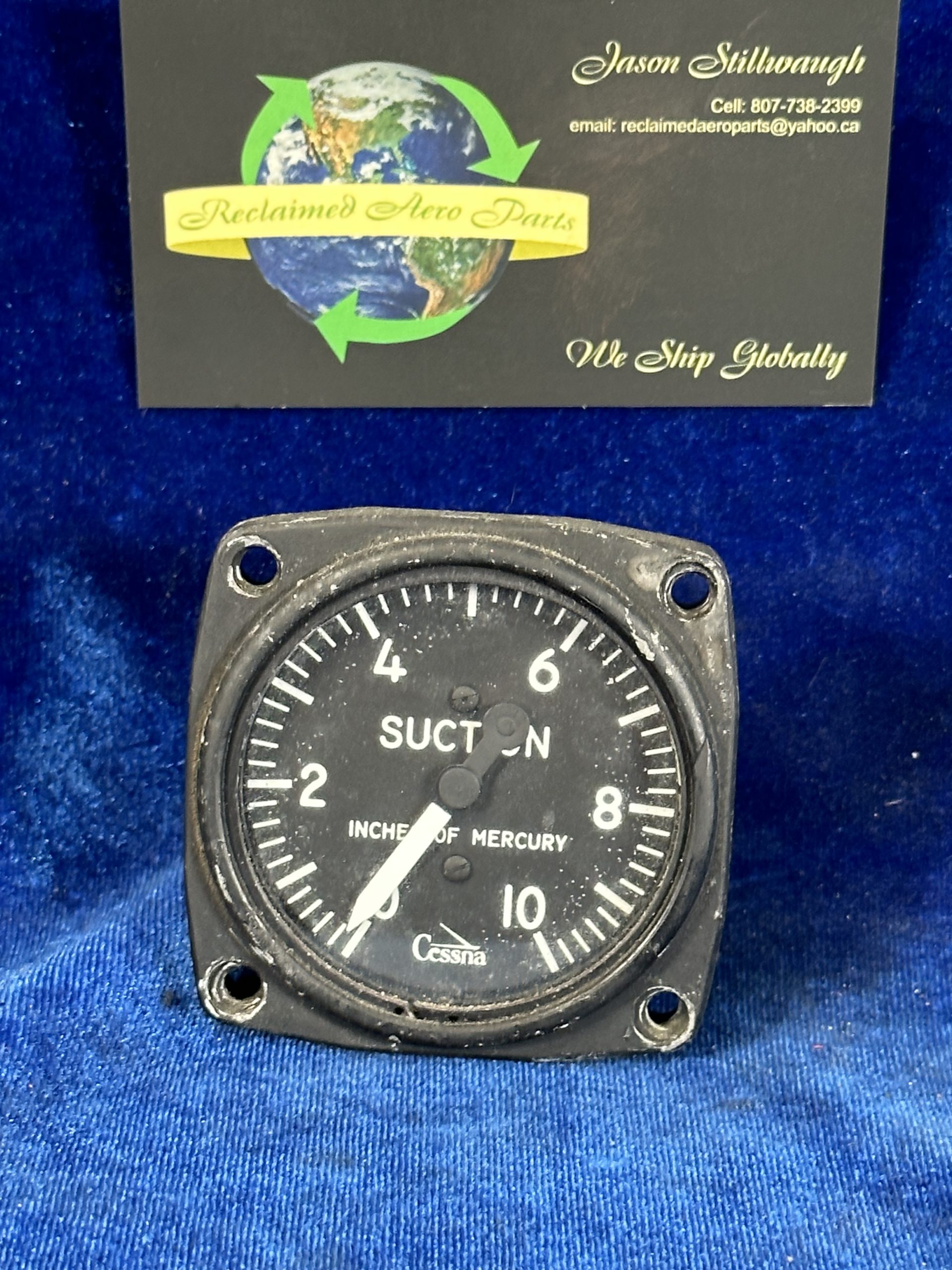 SUCTION GAUGE (CESSNA)