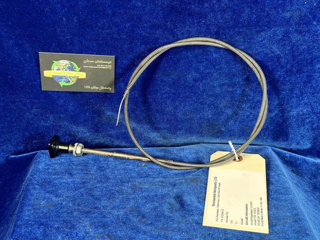 CABLE ASSY - CARB HEAT 42in LENGTH