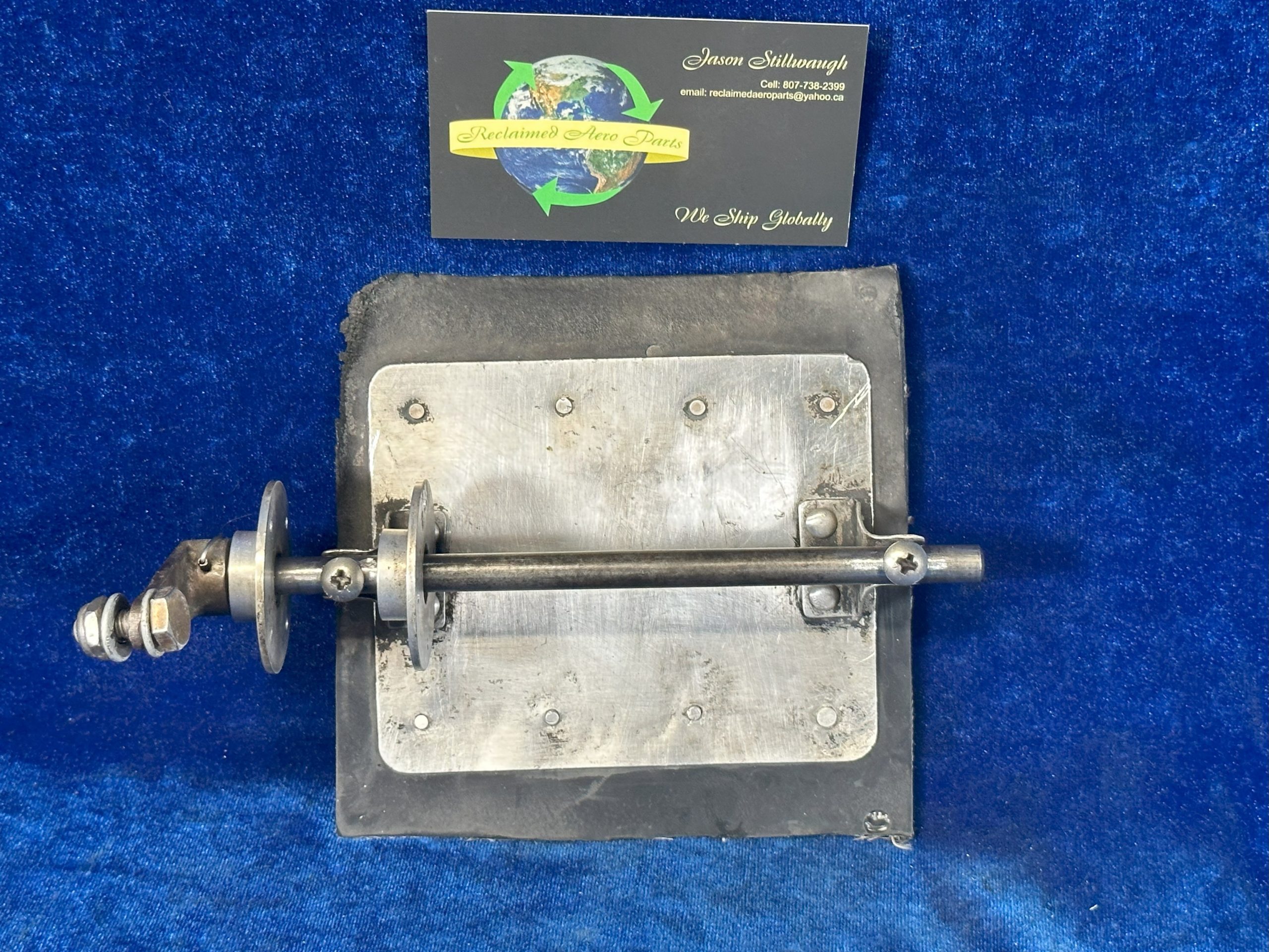 VALVE ASSY - AIR BOX WITH SHAFT, ARM AND BEARING (2) HOUSING ASSY