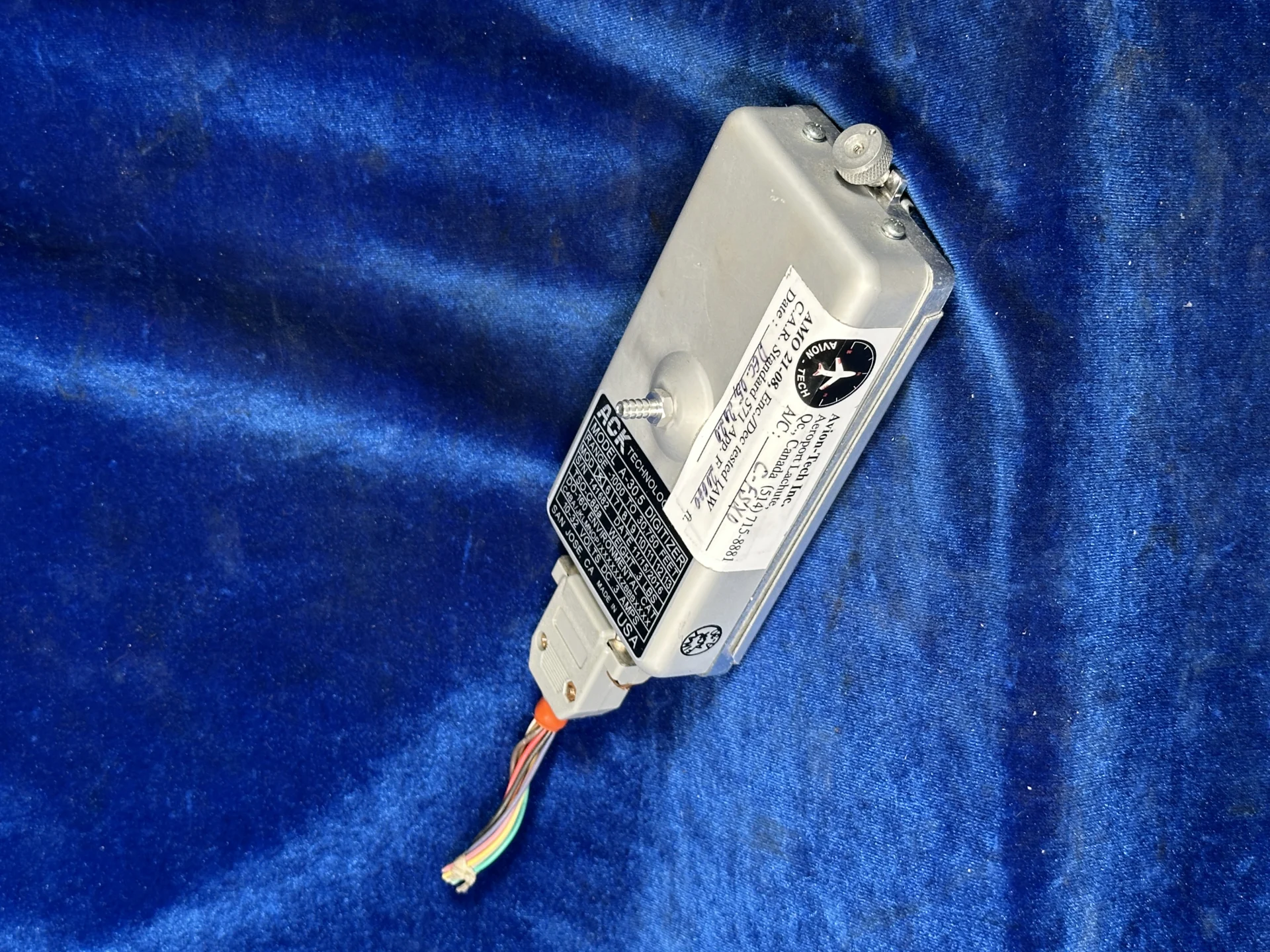 DIGITIZER - BLIND ALTITUDE ENCODER (ACK) + TRAY