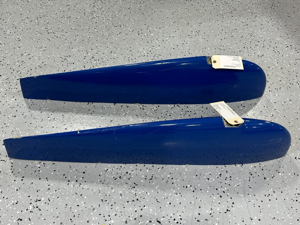 TIP LH & RH FIBREGLASS (DAMAGED, REPAIR REQUIRED)