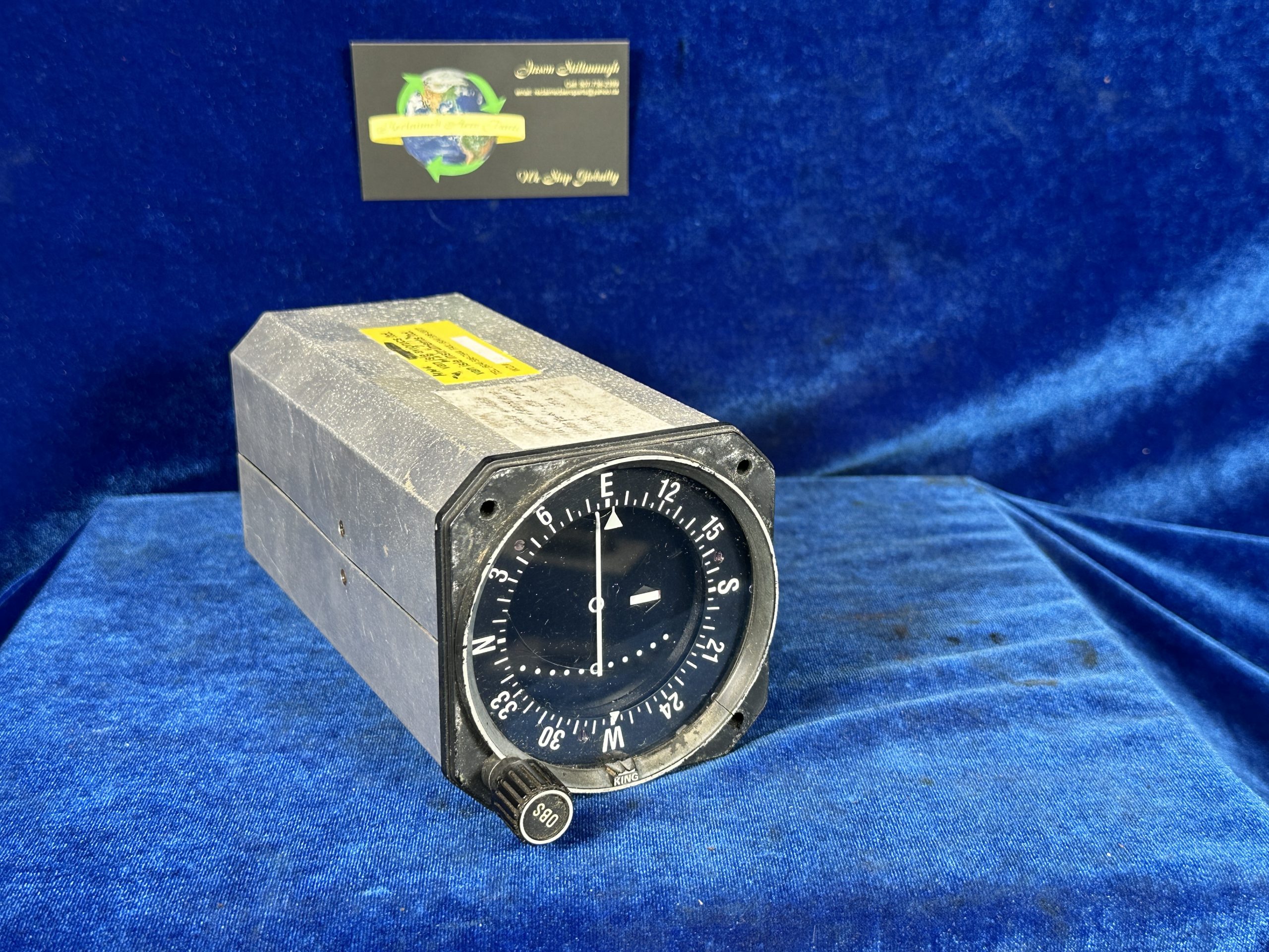 VOR LOC CONVERTER INDICATOR - KING 11-33 volts